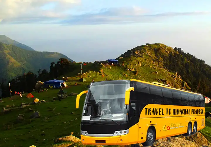 Dharamshala Palampur Bir Billing Dalhousie Khajjiar Chamba 4 Night 5 Days Volvo Bus Tour Package 